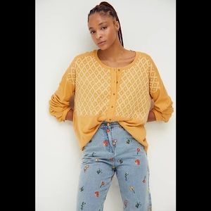 NWT Free People Free Spirit High-Low Henley*